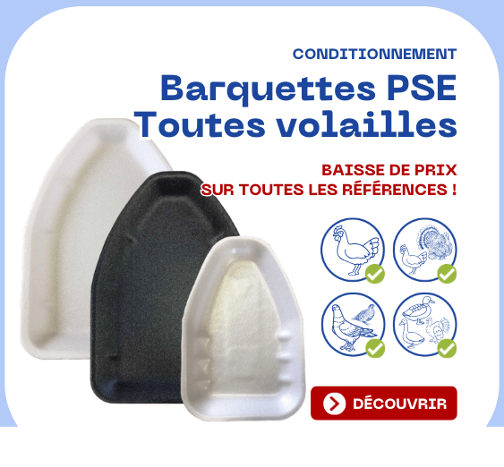 Baisse de prix barquettes burdis à découvrir